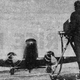 TV cameraman capturing the landing of a United Airlines flight in 1939